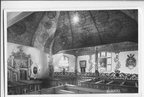 Tornio    Kirkko  - paikkakuntakortti, kirkkopostikortti  postikortti    kulkematon