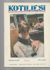 Kotiliesi  1924 nr 5 /  Kansanopisto, Taiteilijaseuran Kuhlanäyttely, hevossiittola, kodin sähkölaitteet, kodin kangaspuihin