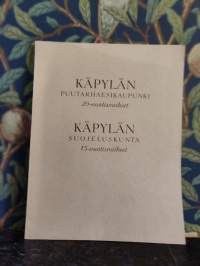 Käpylän puutarhaesikaupunki 20-vuotisvaiheet - Käpylän suojeluskunta 15 - vuotisvaiheet