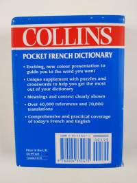 Collins French pocket dictionary : French-English, English-French (Colour edition)