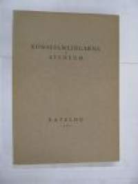 Konstsamlingarna i Ateneum Katalog 1930