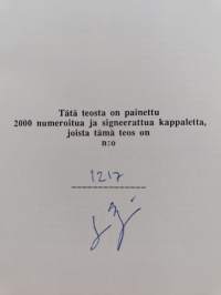 Suomenkielisen rikoskirjallisuuden ja sen reuna-alueiden bibliografia 1857-1989 (signeerattu, numeroitu)