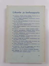 Seura- ja liikuntaleikkejä