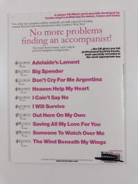 Audition songs for female singers 1