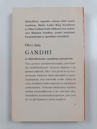 Gandhi ja väkivallattoman vastarinnan peruskuviot