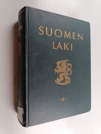 Suomen laki 1960 : osa 2