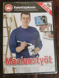 Rakentajakoulu - Maalaustyöt(DVD) (uusi)