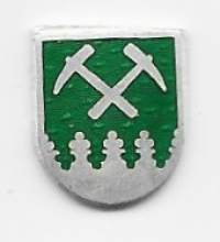 Sievi   leimattu  hopea/ emali  n  10x15 mm