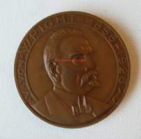 Viktor Julius von Wright, Suomen Käsi- ja Pienteollisuuden edistäjä ( Aarre Aaltonen 1927 ) ,   mitali 55 mm