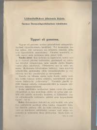 Tippuri eli gonororrea / Lääkintöhallituksen julkaisemia kirjasia  1925