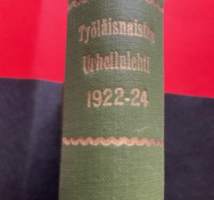 Työläisnaisten urheilulehti, vuosikerrat 1922-1924.