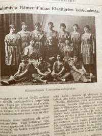 Työläisnaisten urheilulehti, vuosikerrat 1922-1924.