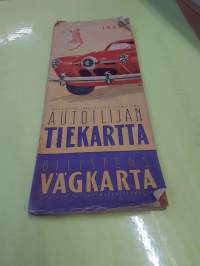Autoilijan tiekartta 1958