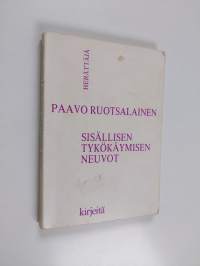 Sisällisen tykökäymisen neuvot : kirjeitä