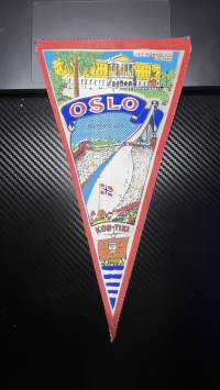 Oslo -matkailuviiri, iso koko / souvenier pennant