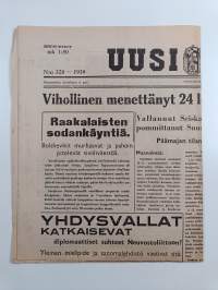 Uusi Suomi 328/1939