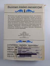 Suomen kielen sanakirjat 1 : Uusi sivistyssanakirja