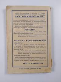 Fantomas 1 osa