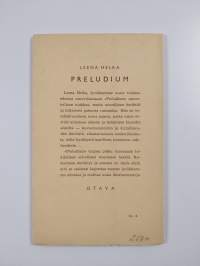 Preludium : runoja