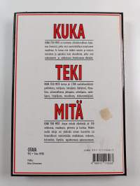 Kuka teki mitä