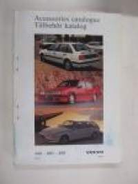 Volvo 440-460-480 Accessories Catalog Tillbehör Katalog -tarvike- / lisävarusteluettelo