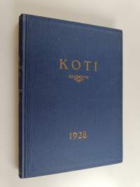 Koti : Kotikasvatusyhdistyksen äänenkannattaja 1928 vuosikerta ( nrot 1-10 + kodin joulu)