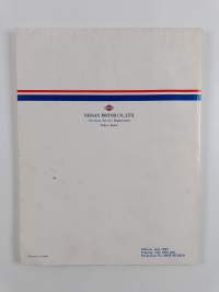 Nissan Vanette model C22 series Wide body supplement-I - Service manual