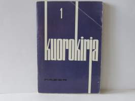 Kuorokirja vihkoina - Vihko 1