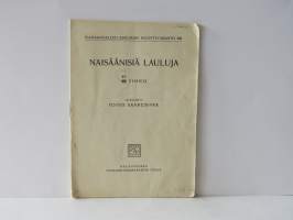 Naisäänisiä lauluja 45. vihko