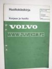 Volvo Huoltokäsikirja osa 2 (24) Polttonestejärjestelmä, suihkutusmoottorit B27E -korjaamokirjasarjan osa
