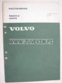 Volvo Huoltokäsikirja Rakenne ja toiminta osa 2 (paitsi ryhmät 23, 24) Moottori B 21 -korjaamokirjasarjan osa -korjaamokirjasarjan osa