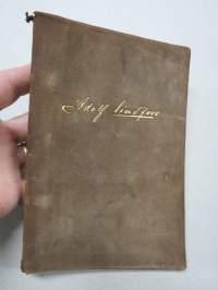 Adolf Lindfors - Näyttelijäkuva, omakätisellä mustekynäsigneerauksella, numeroitu - nr 62 / 100