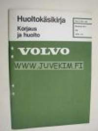 Volvo Huoltokäsikirja osa 2 (2-22) Korjaus ja huolto Moottori B14 340 1976-19.. -korjaamokirjasarjan osa