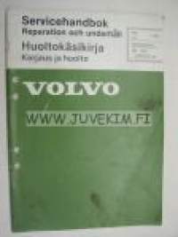 Volvo Huoltokäsikirja Vianetsintä Osa 3 (39) Sähkökytkentäkaaviot 340 1981 + täydennykset 1980 -korjaamokirjasarjan osa