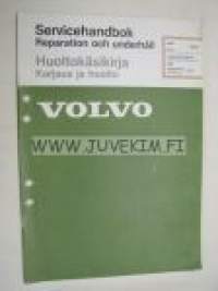 Volvo Huoltokäsikirja Vianetsintä Osa 3 (39) Sähkökytkentäkaaviot 340 täydennys 1982 -korjaamokirjasarjan osa