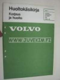 Volvo Huoltokäsikirja Korjaus ja huolto Osa 7 Jousitus, vaimentimet ja pyörät 340 1976-19.. -korjaamokirjasarjan osa