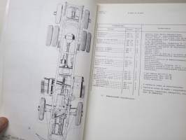 Sisu Jyry-Sisu K-44 ST, K-44 SP 1959-1960 Varaosaluettelo