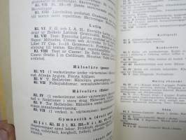 Ekenäs samlyceum 1960-61, 1961-62, 1962-63, 1963-64, 1964-65, 1965-66, 1966-67, 1967-68 - 8 st årsberättelser