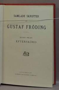 Samlade Skrifter -Efterskörd.