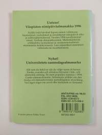 Yliopiston nimipäiväalmanakka 1996
