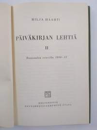 Päiväkirjan lehtiä 2 : Runosatoa vuosilta 1934-51