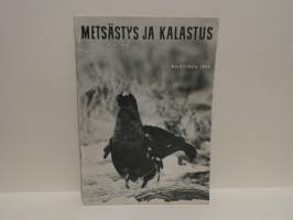 Metsästys ja kalastus N:o 4 / 1955