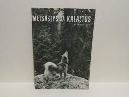 Metsästys ja kalastus N:o 9 / 1956