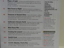 National Geographic October 2001
