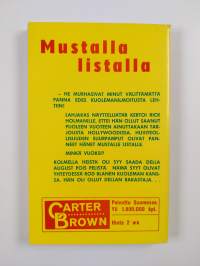 Mustalla listalla