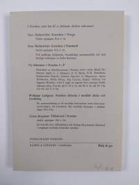 Ny litteratur i Norden 1956-1958