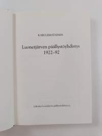 Luonetjärven päällystöyhdistys 1922-92