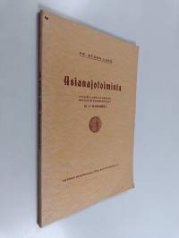 Asianajotoiminta