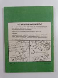 Korjauskäsikirja : Opel Kadett : 1979-1983
