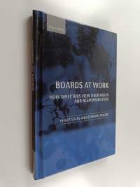Boards at work : how directors view their roles and responsibilities